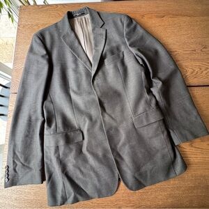 Hugo Boss Charcoal Blazer and pants.